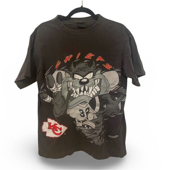 Vintage Other - Vintage Kansas City Chiefs Taz Looney Tunes tee